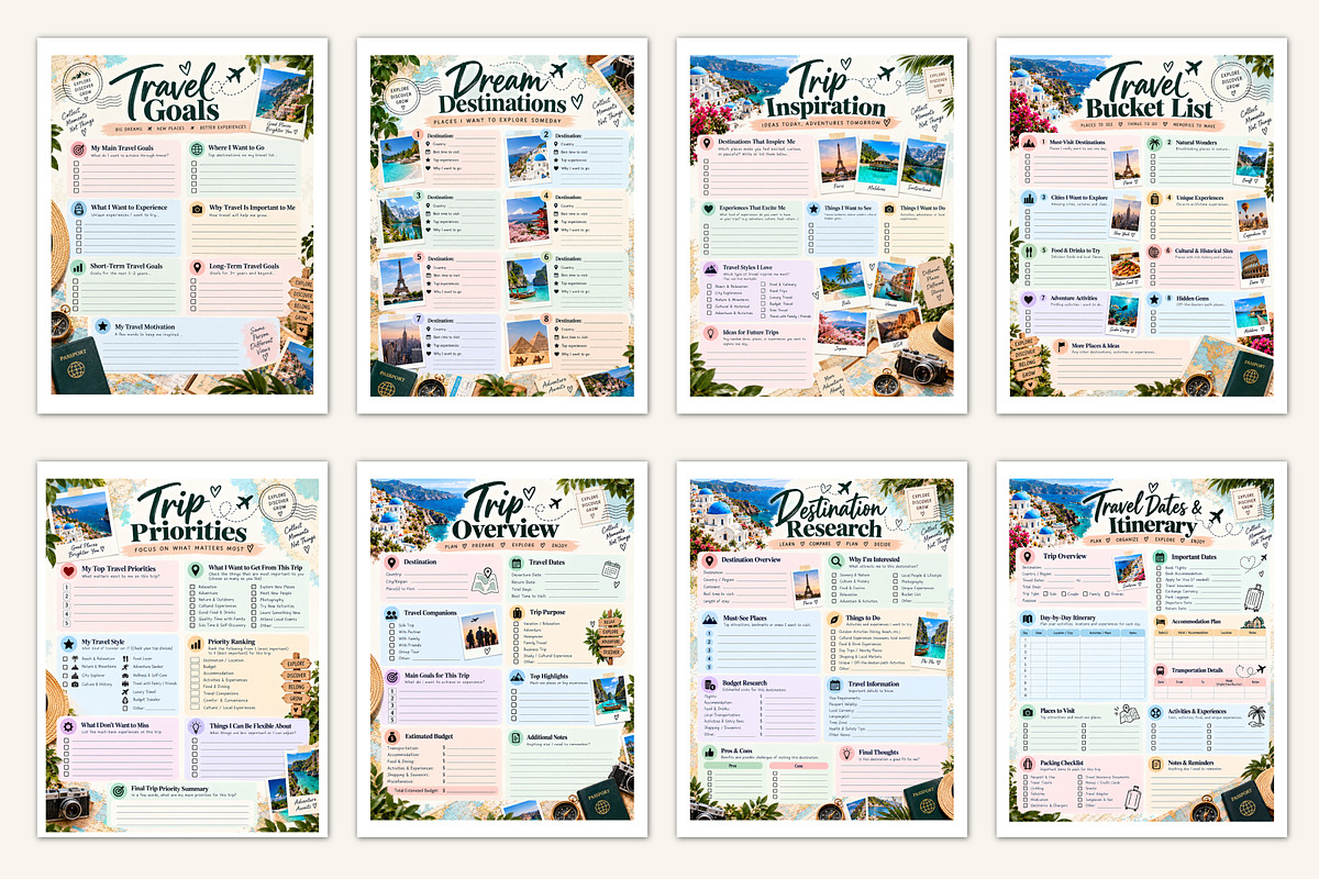 ravel Savings Workbook, a Stationery Template by Designmela01 (Photo 2 of 5)