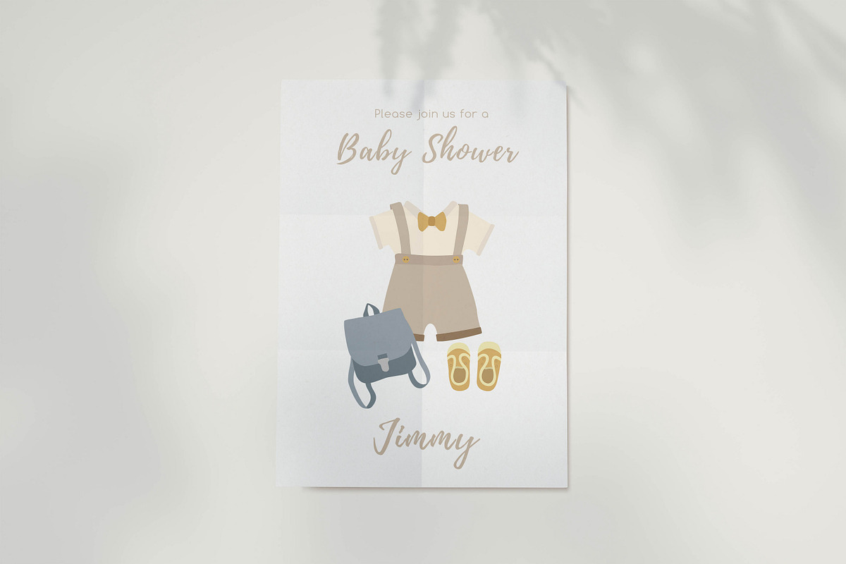 Boho baby clothes & toys clipart set, an Illustration by BrillCreateArt (Photo 3 of 5)
