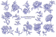 Porcelain Delicate Floral Pattern, a Pattern Graphic by Mariia Kovalchuk (Thumbnail 3 of 14)