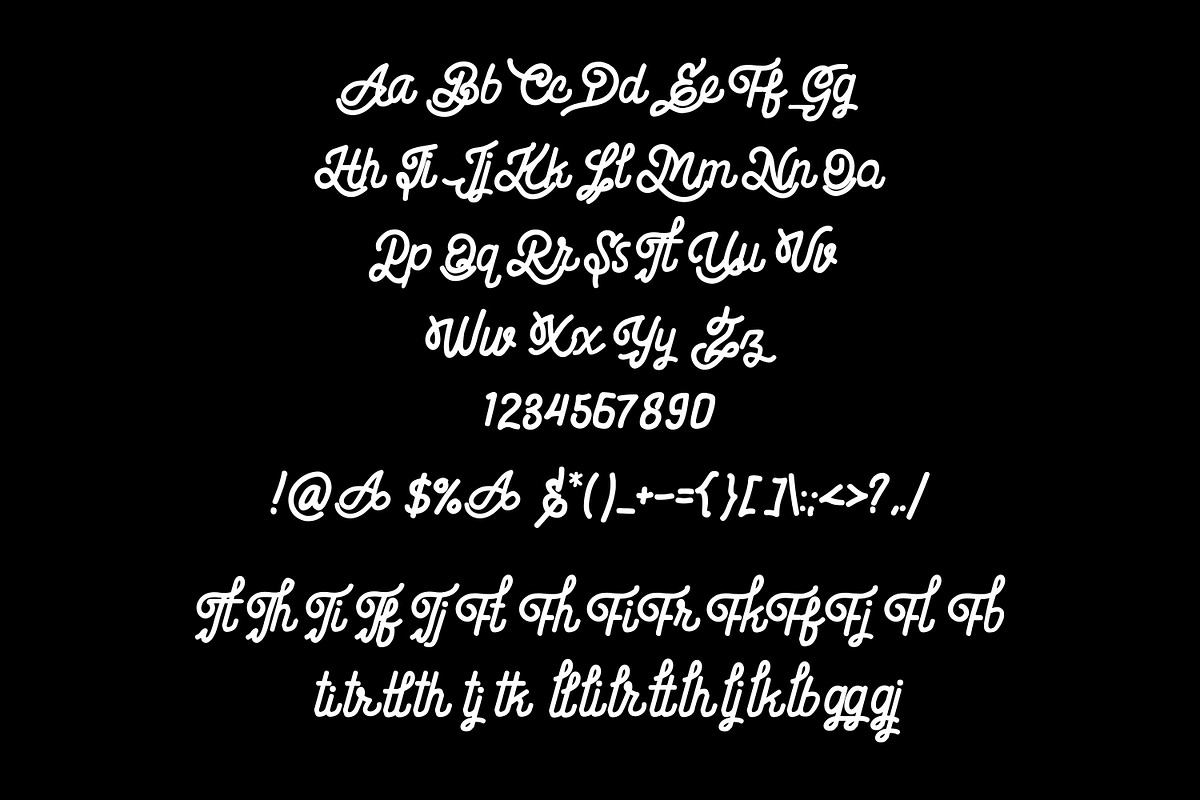 Billgis Font Duo, a Script Font by Banyumili Studio (Photo 7 of 9)