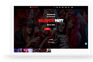 AT Darknight - Halloween WP Theme