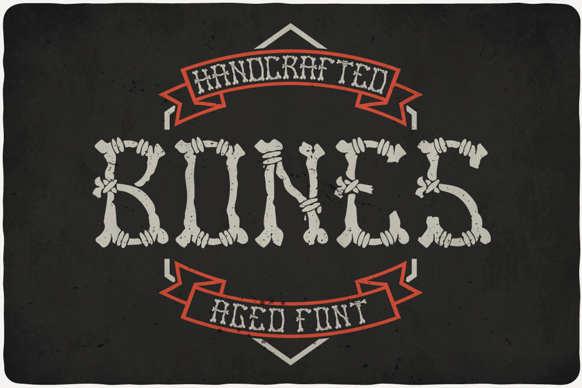 Bones Typeface preview 3