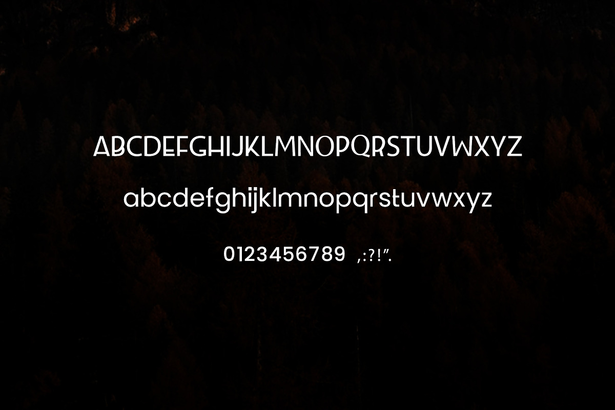 LUNETIK Display Font, a Handwritten Font by Glowin_studio (Photo 3 of 3)