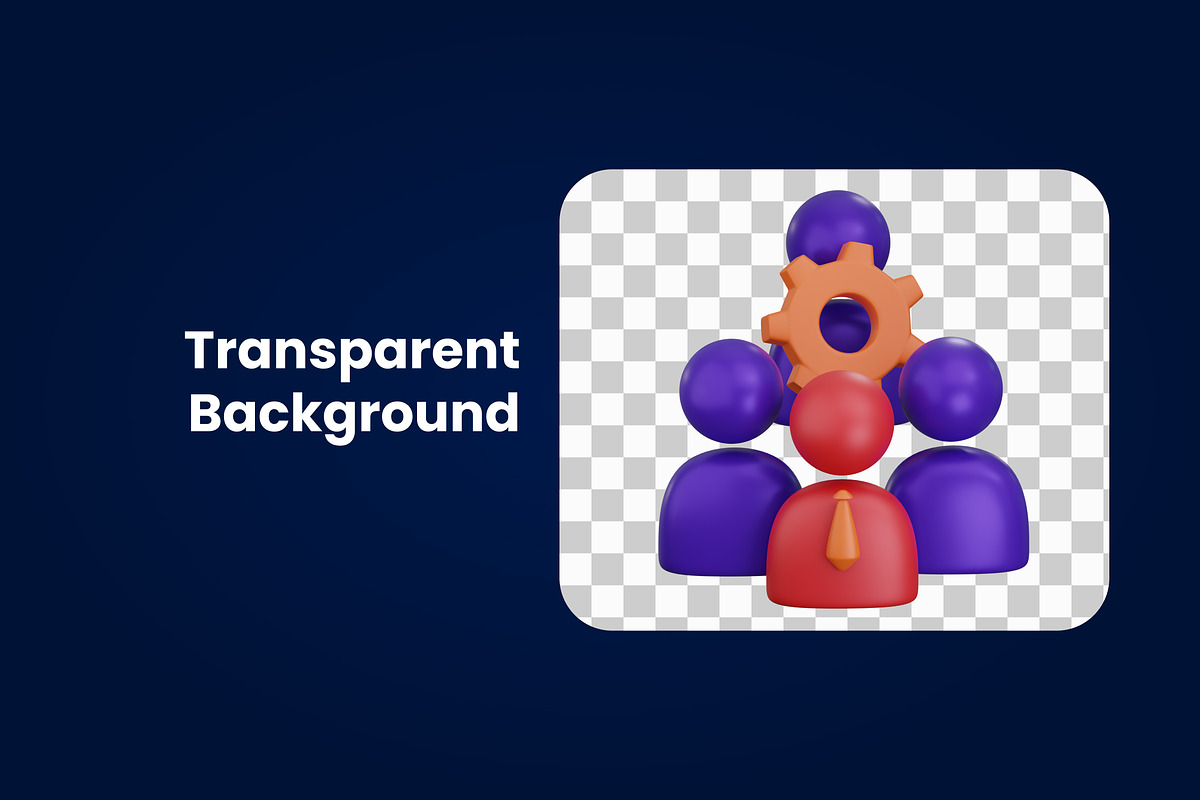 3D Recruitment Icon, an Object 3D Model by SLAB! Design (Photo 3 of 4)