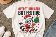 Overstimulated but festive PNG, a Seasonal Illustration by DreamCafeArt (Thumbnail 4 of 7)