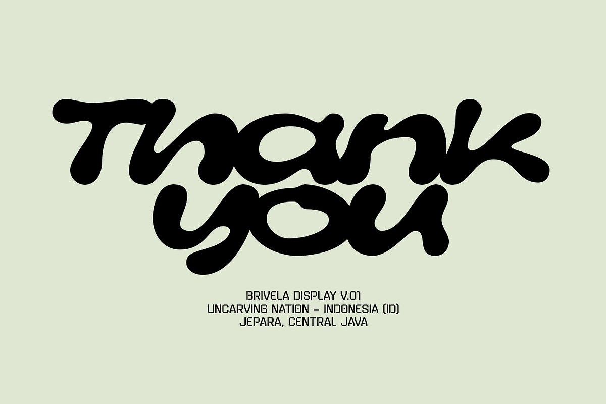 Brivela - Display Font, a Font by Uncarving (Photo 20 of 20)