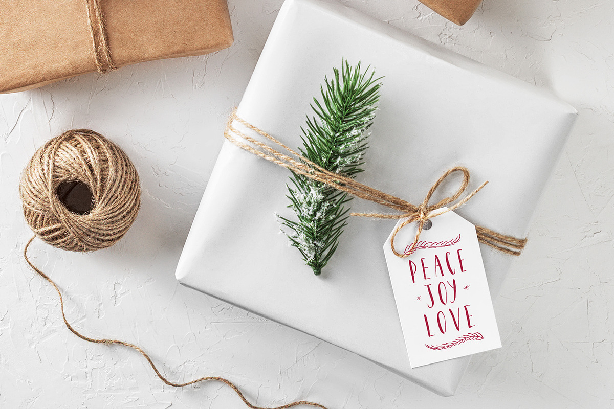 Holiday Printable Gift Tags, 01, a Decorative Illustration by Irina Vascovet (Photo 2 of 6)