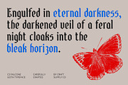 CS Falcone – Gothic Font, a Blackletter Font by Craft Supply Co. (Thumbnail 6 of 8)