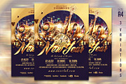 Happy New Year Flyer Template, a Flyer Template by InTheSky15 (Thumbnail 2 of 4)