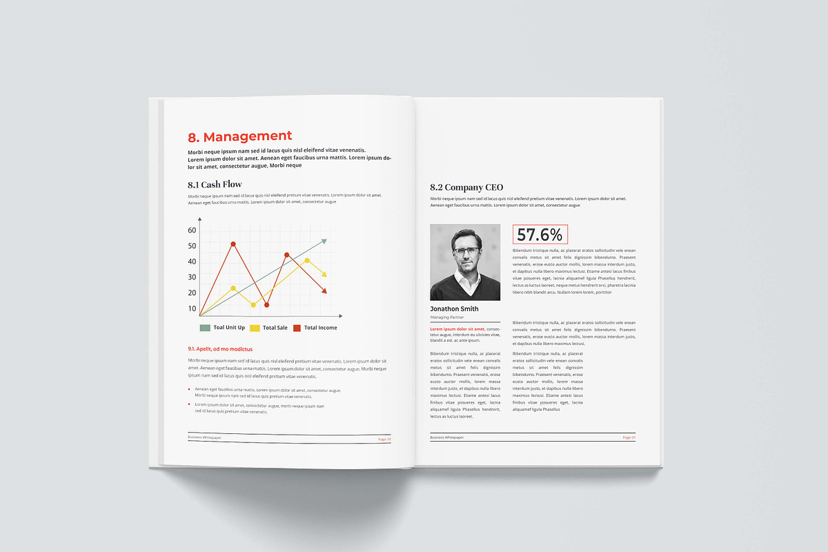 White Paper 42 Pages, a Brochure Template by obayes (Photo 27 of 28)