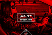Duo-Red  Duotone Photoshop Action, an Action Add-On by Claudiu Gabriel (Thumbnail 1 of 6)