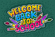 Welcome Back To School, a Decorative Illustration by VectorStory (Thumbnail 3 of 3)