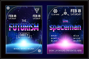Retrofuturism OTF Vapor Wave Font, a Sans Serif Font by Ckybe's Corner (Thumbnail 10 of 10)