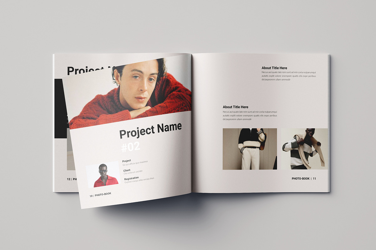 Photo Book Template | Portfolio, a Magazine Template by Spark_Creative (Photo 7 of 15)