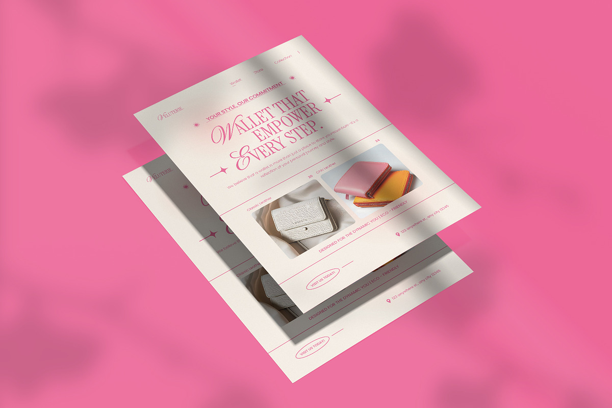 Stylish Wallet - Poster Template, a Poster Template by VUNIRA (Photo 3 of 3)