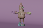 Water Monster 3D Character Pack, a Characters & Person 3D Model by Dudukbersama (Thumbnail 7 of 11)