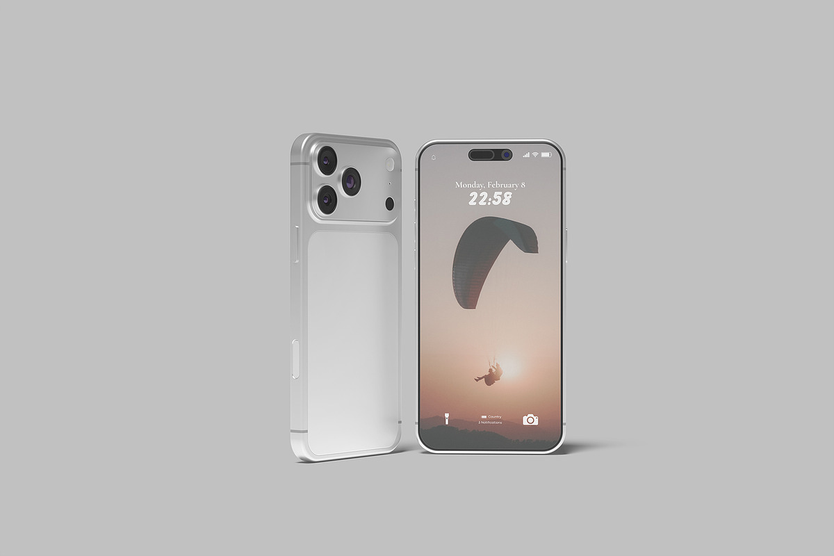 Phone 17 Promax Mockup, a Device Mockup by rizalamora (Photo 4 of 11)