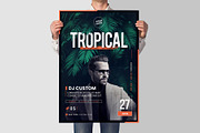 Tropical Party Flyer Template, a Flyer Template by Grand Design (Thumbnail 2 of 4)