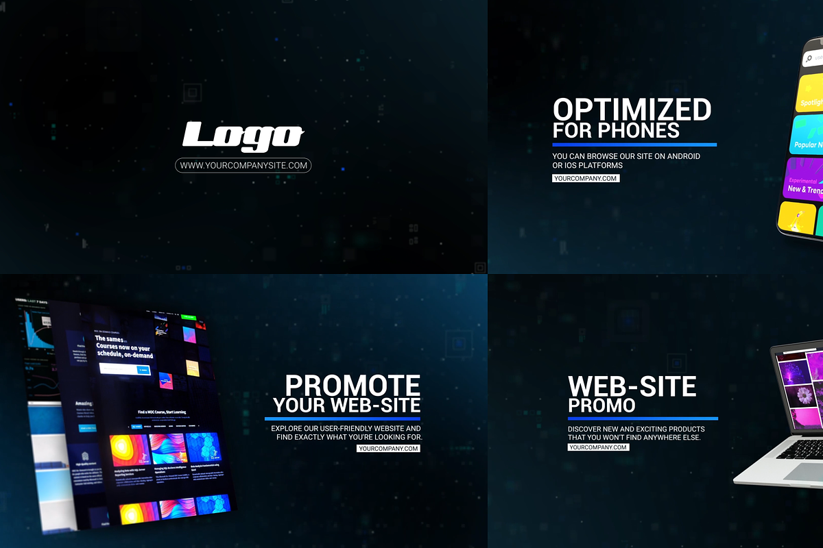 Web Site Promo | DaVinci Resolve, a Templates & Theme by FlashFXbox (Photo 1 of 2)
