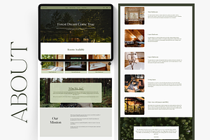 Airbnb Website Squarespace Template