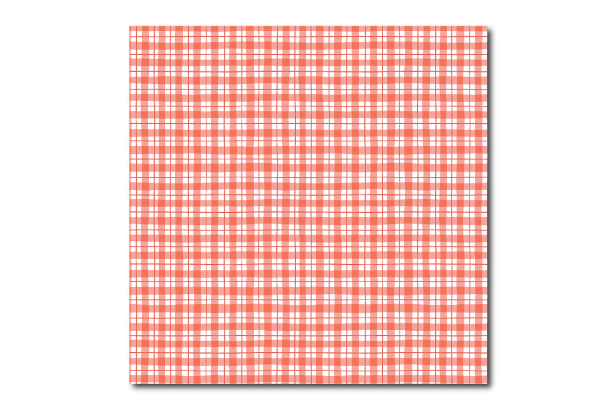 Plaid Repeat Vector Pattern 2 colors, a Pattern Graphic by K McCormack Designs (Photo 2 of 5)