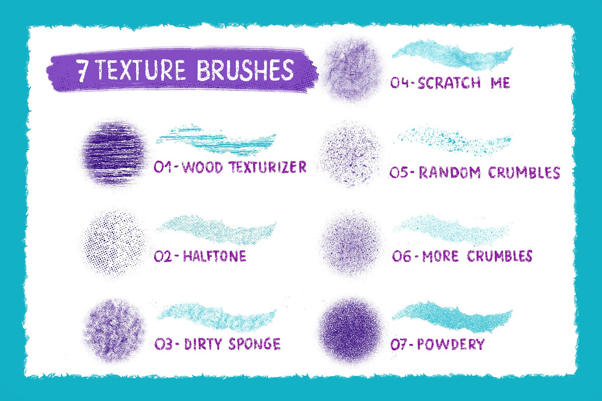 Rough & Raw - Affinity Brushes, a Brush Add-On by Shoutbam (Photo 7 of 9)
