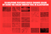 Distressed Halftone Grunge Textures, a Texture Graphic by Quentin Bangston (Thumbnail 3 of 7)