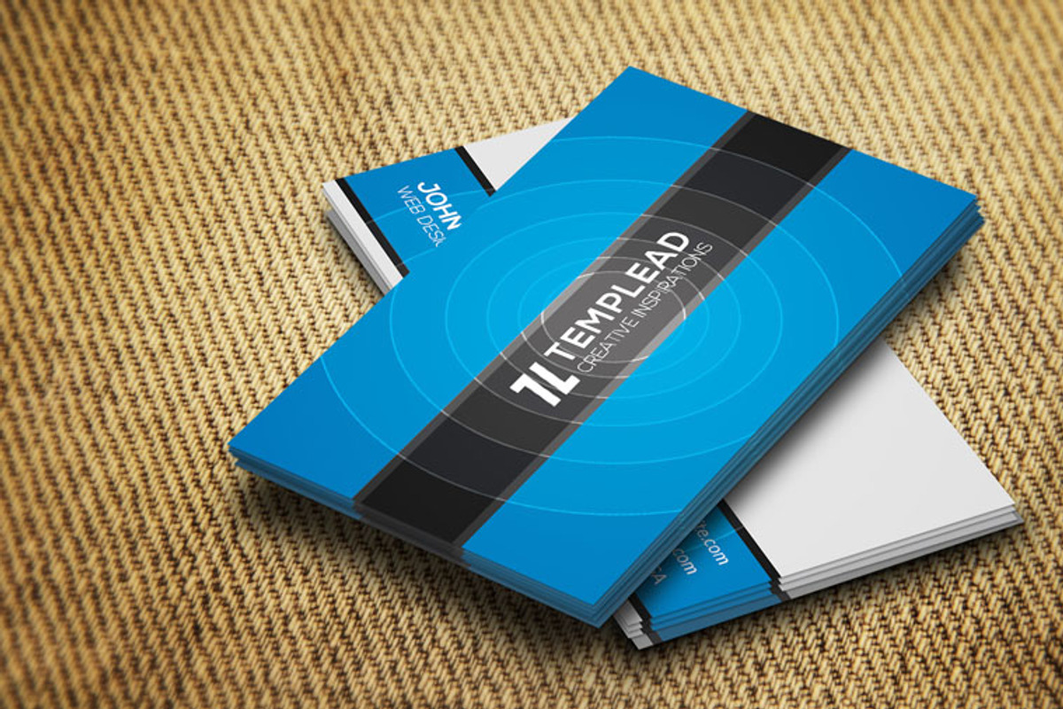 Corporate Business Card CM086, a Business Card Template by annozio (Photo 3 of 4)