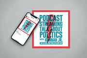 Podcast Flyer, a Flyer Template by Graphr (Thumbnail 3 of 3)
