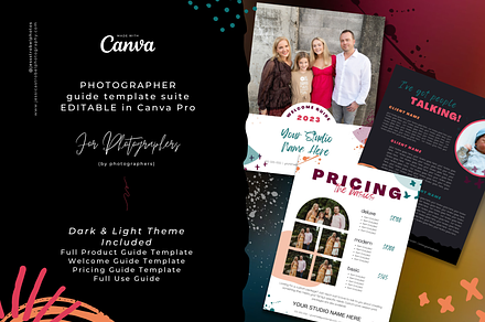 Bright Welcome Guide Canva Templates