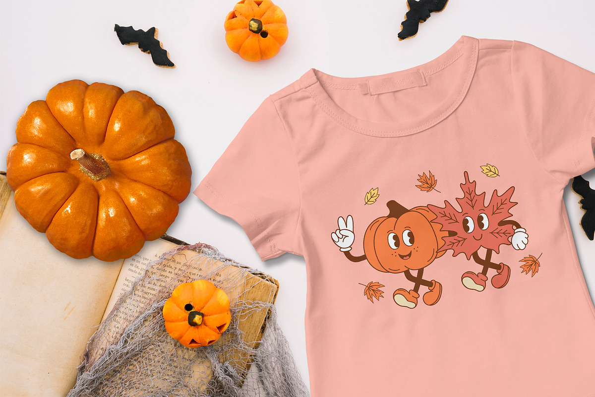 Cute Autumn Clipart Bundle, a Seasonal Illustration by NataKa (Photo 3 of 10)