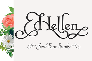 Hellen - Serif Font