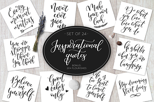 Inspirational Quotes Set Vol. 1