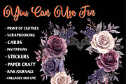 Wedding Hearts with Flowers Clipart, an Illustration by CreationArt (Thumbnail 7 of 9)