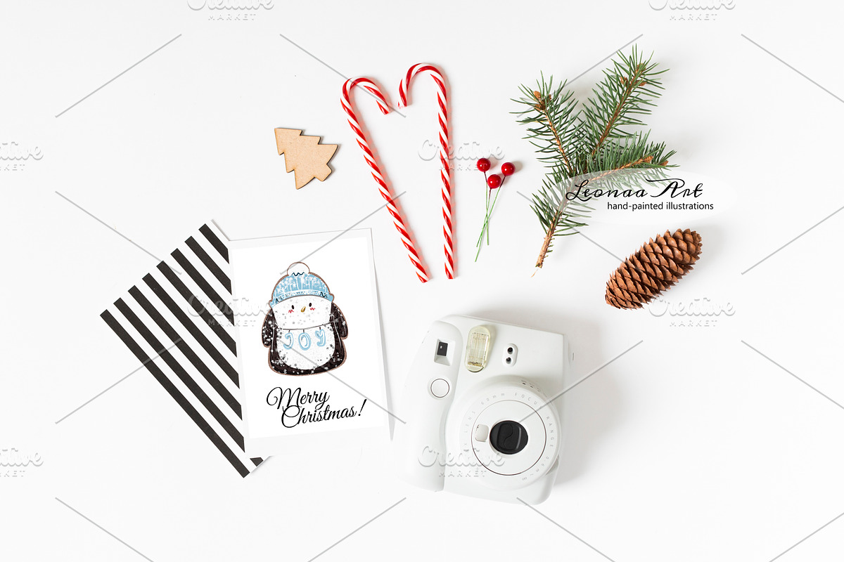Merry Christmas Clipart Collection