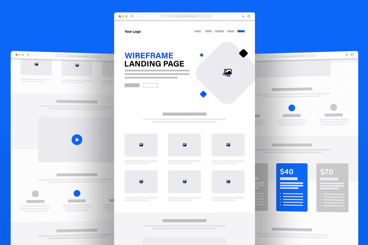 Minimalist Professional Landing Page, a Landing Page Template by ContestDesign (Photo 1 of 6)