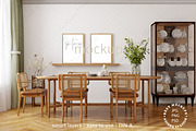 Living Room Frame Mockup, a Poster Template by Mockup Shop (Thumbnail 1 of 3)