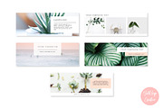 Blush Facebook Cover Pack, a Social Media Template by Bold Leap Creative (Thumbnail 3 of 5)