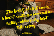 Sopite - Handwritten Bold Script Fon, a Script Font by Afkari Studio (Thumbnail 7 of 7)
