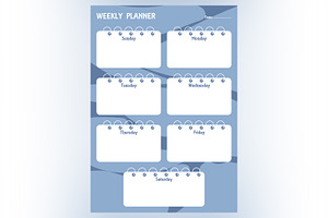 Weekly Planner Sheet Design-14