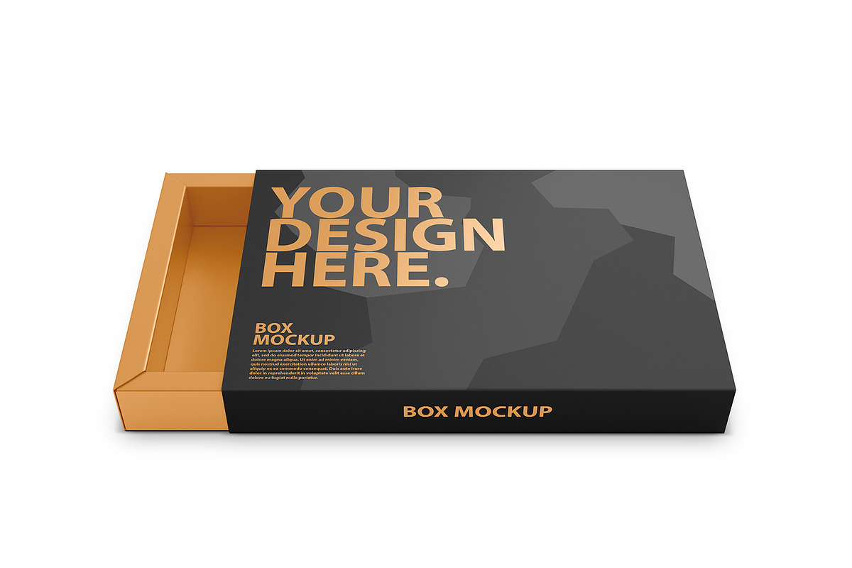 Sliding BOX psd Mockup, a Packaging Mockup by GreatFruit (Photo 4 of 6)