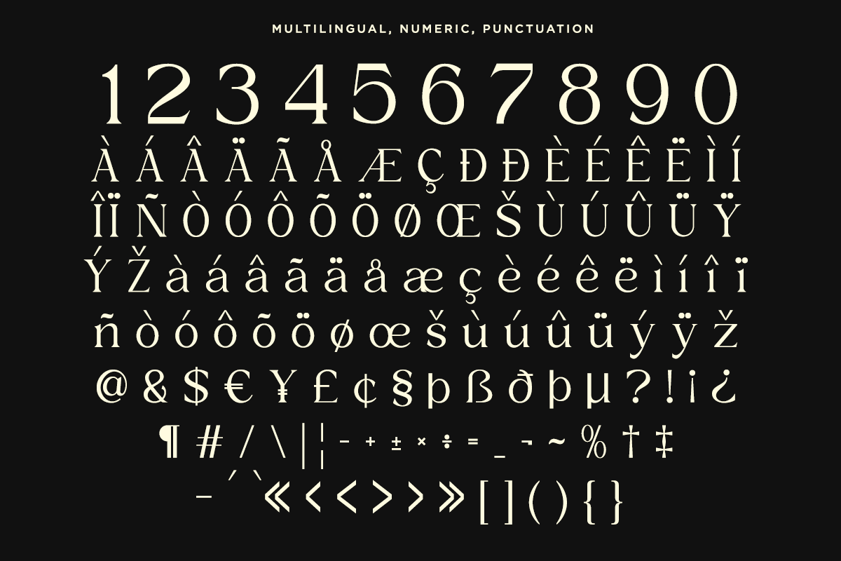 Xaviera - Luxury Serif Font, a Serif Font by Say Studio (Photo 13 of 13)
