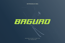 Baguro - Modern Sport Typeface