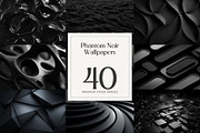 Phantom Noir Wallpapers, a Wallpaper Graphic by HipFonts (Thumbnail 1 of 10)