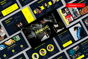 Monuc – Business PowerPoint Template, a Presentation Template by kreatifreya (Thumbnail 1 of 5)