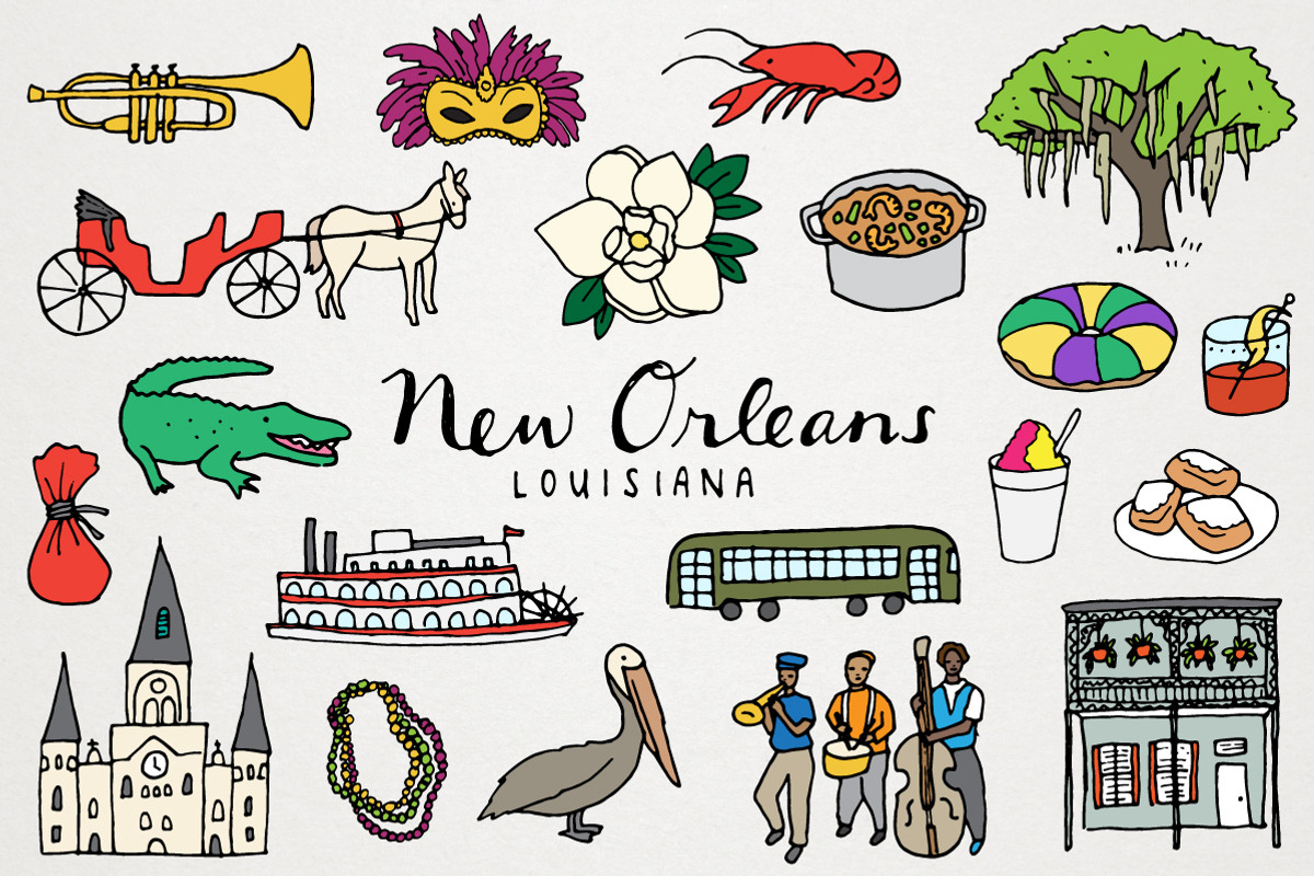 US States & Cities Art MegaPack, an Object Illustration by Lemonade Pixel (Photo 3 of 10)