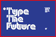 PLUG | Retro Display Font, a Sans Serif Font by Superfried Font Shop (Thumbnail 8 of 8)