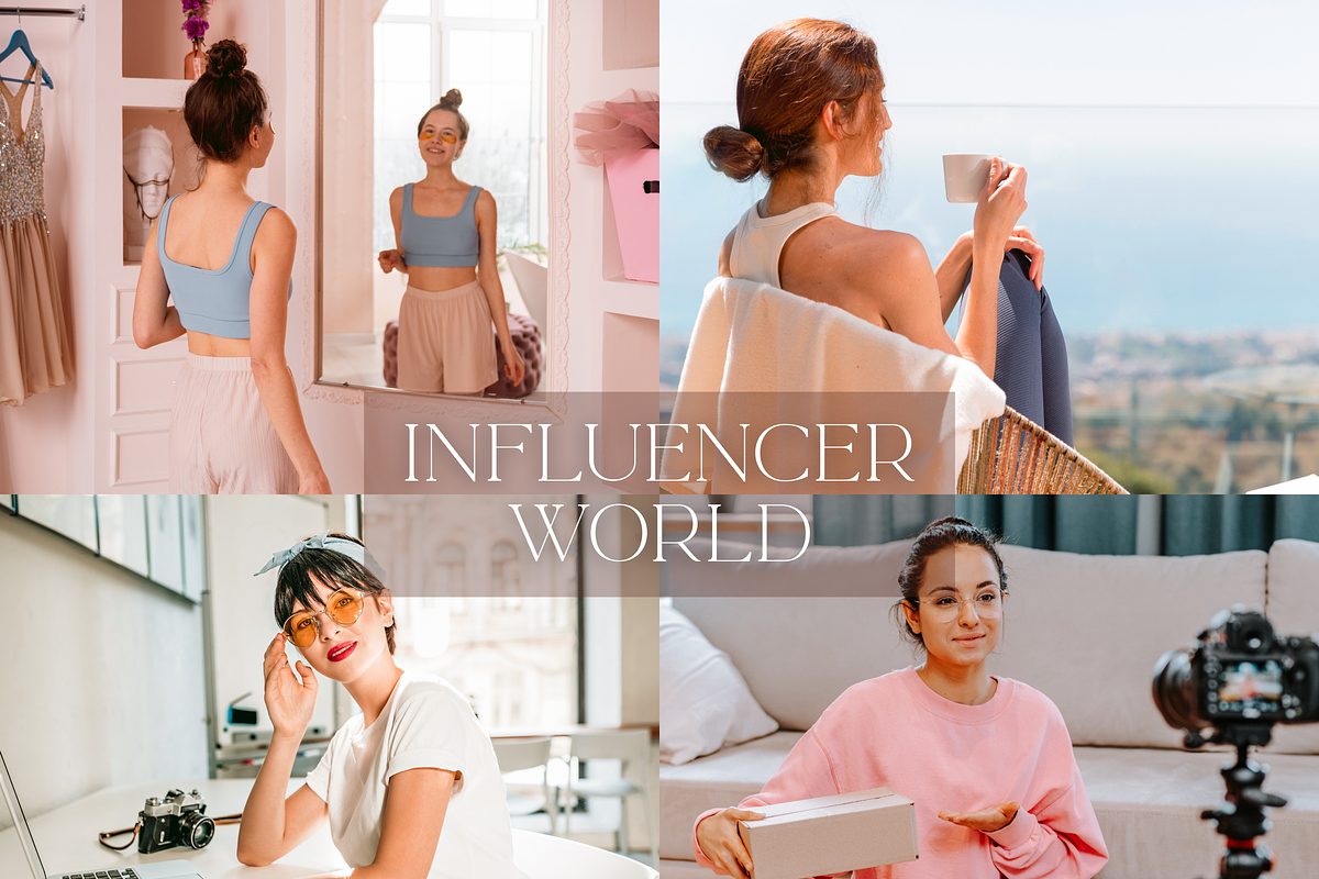 12 Influencer World Lightroom Preset, a Preset Add-On by RamsaGraphi (Photo 1 of 10)