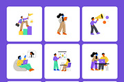 75 Flat Business Illustrations, a Finance Illustration by Creative Stall (Thumbnail 9 of 12)