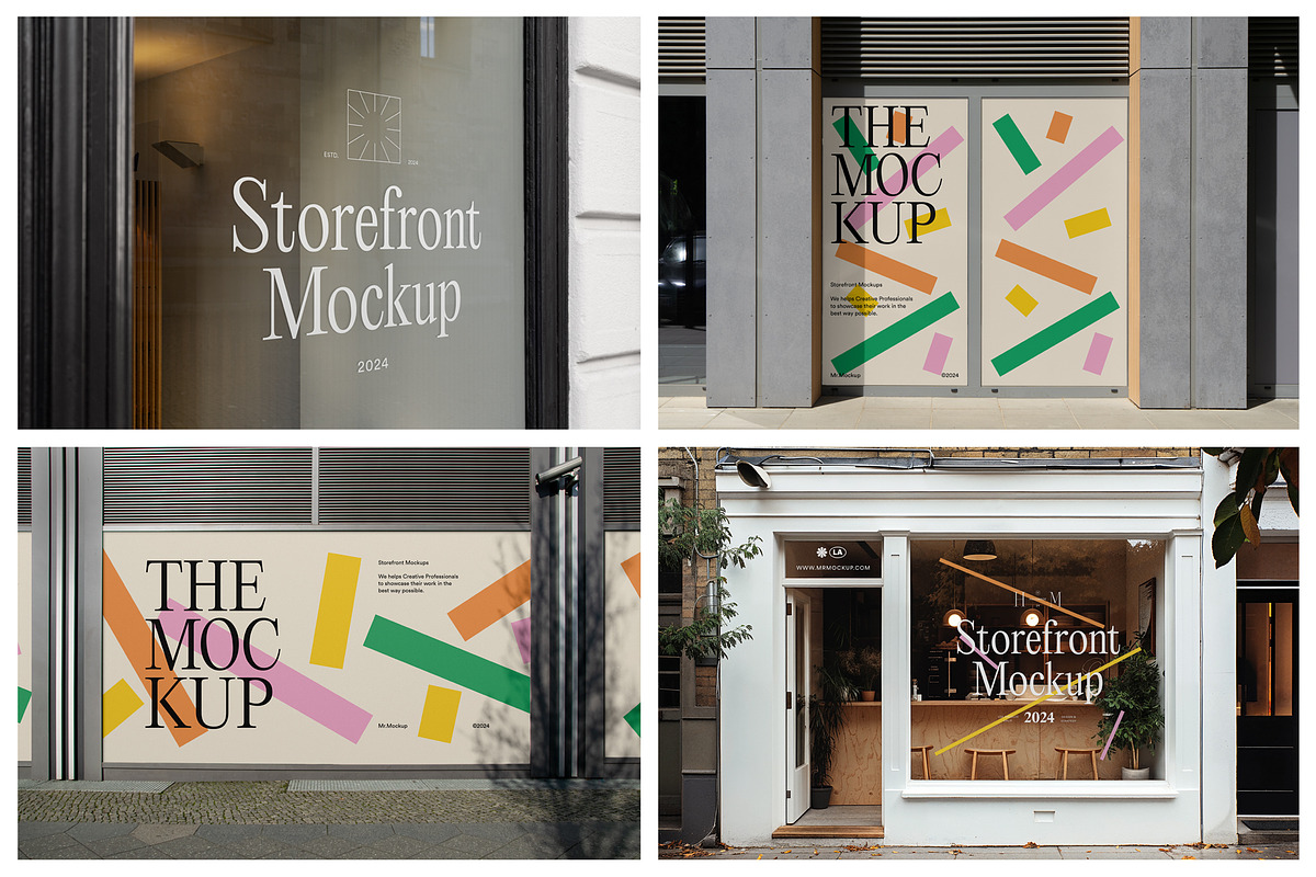 Storefront Mockups - Window Mockups, an Advertising Mockup by Mr.Mockup™ (Photo 10 of 20)